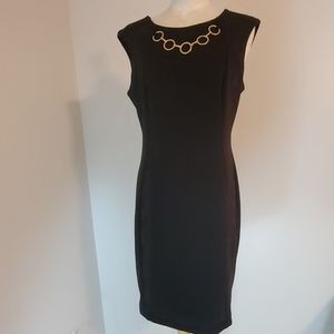 Calvin Klein Ponte Sheath Dress